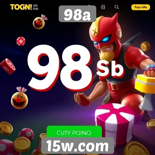 Destaques de promoções do site 98a para jogadores